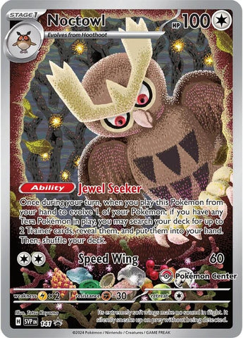 Image for Noctowl - 141 (Pokemon Center Exclusive) (141) (SV: Scarlet & Violet Promo Cards) - Pokemon