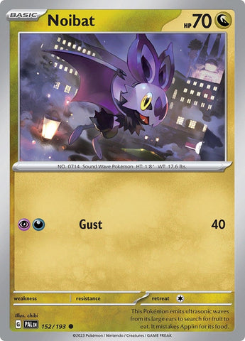 Image for Noibat (152/193) (SV02: Paldea Evolved) - Pokemon