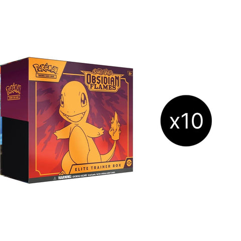 Image for Obsidian Flames Elite Trainer Box Case - Pokemon