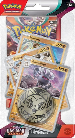 Image for Obsidian Flames Single Blister Pack [Annihilape] - Pokemon