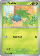 Image for Oddish (043/165) (SV: Scarlet & Violet 151) - Pokemon
