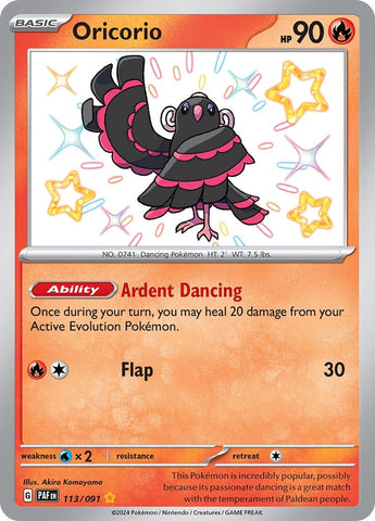 Image for Oricorio (113/091) (SV: Paldean Fates) - Pokemon