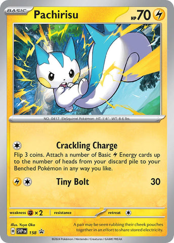 Image for Pachirisu - 158 (158) (SV: Scarlet & Violet Promo Cards) - Pokemon