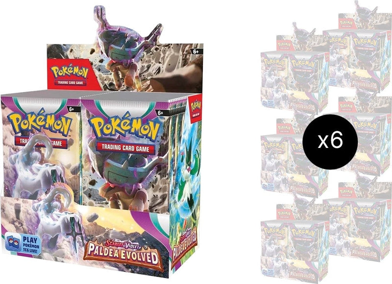 Image for Paldea Evolved Booster Box Case - Pokemon
