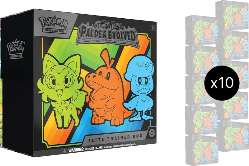 Image for Paldea Evolved Elite Trainer Box Case - Pokemon