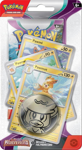 Image for Paldea Evolved Premium Checklane Blister [Pawmot] - Pokemon