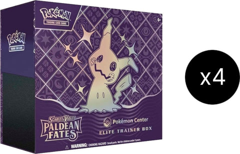 Image for Paldean Fates Pokemon Center Elite Trainer Box (Exclusive) Case - Pokemon