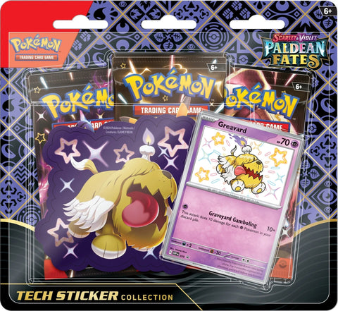 Image for Paldean Fates Tech Sticker Collection [Greavard] - Pokemon