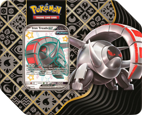 Image for Paldean Fates Tin [Iron Treads ex] - Pokemon