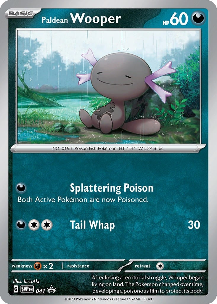 Image for Paldean Wooper - 041 (041) (SV: Scarlet & Violet Promo Cards) - Pokemon