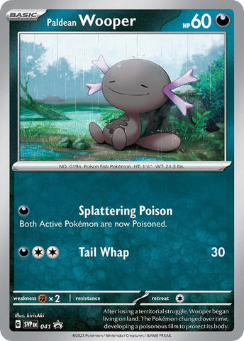 Image for Paldean Wooper - 041 (041) (SV: Scarlet & Violet Promo Cards) - Pokemon