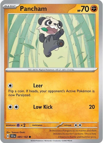 Image for Pancham (085/142) (SV07: Stellar Crown) - Pokemon