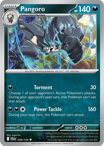 Image for Pangoro (099/159) (SV09: Journey Together) - Pokemon