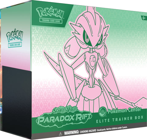 Image for Paradox Rift Pokemon Center Elite Trainer Box (Exclusive) [Iron Valiant] - Pokemon