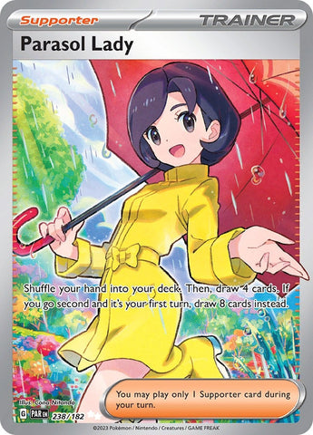 Image for Parasol Lady (238/182) (SV04: Paradox Rift) - Pokemon