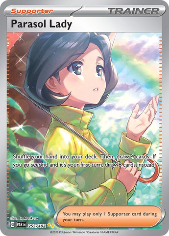 Image for Parasol Lady (255/182) (SV04: Paradox Rift) - Pokemon