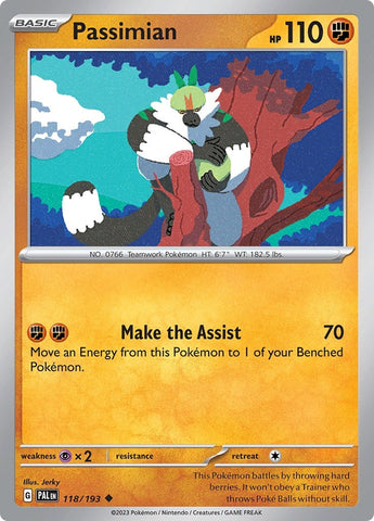 Image for Passimian (118/193) (SV02: Paldea Evolved) - Pokemon