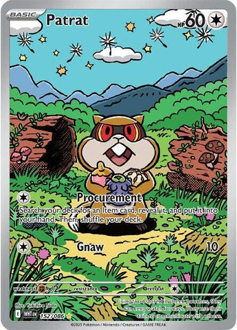 Image for Patrat (152/086) (SV: White Flare) - Pokemon