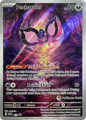 Image for Pecharunt - 129 (Pokemon Center Exclusive) (129) (SV: Scarlet & Violet Promo Cards) - Pokemon
