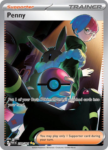 Image for Penny (239/091) (SV: Paldean Fates) - Pokemon