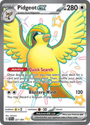 Image for Pidgeot ex (221/091) (SV: Paldean Fates) - Pokemon