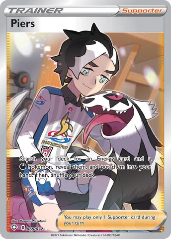 Image for Piers (Full Art) (069/072) (Shining Fates) - Pokemon