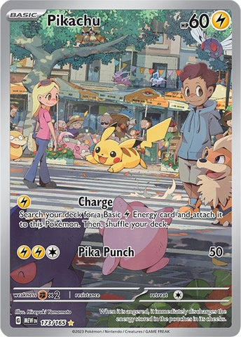 Image for Pikachu (173/165) (SV: Scarlet & Violet 151) - Pokemon
