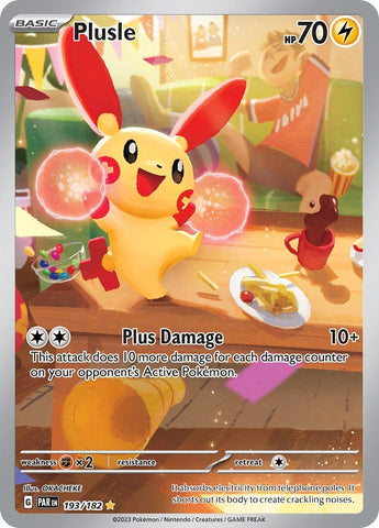 Image for Plusle (193/182) (SV04: Paradox Rift) - Pokemon