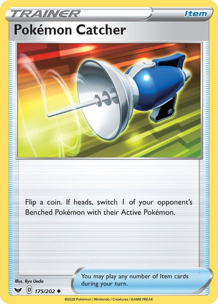 Image for Pokemon Catcher (175/202) (SWSH01: Sword & Shield Base Set) - Pokemon