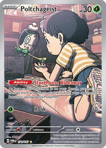 Image for Poltchageist (171/167) (SV06: Twilight Masquerade) - Pokemon