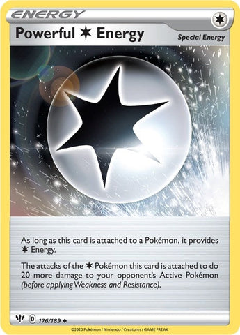Image for Powerful C Energy (176/189) (SWSH03: Darkness Ablaze) - Pokemon