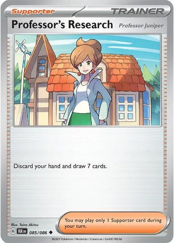 Image for Professor's Research (085/086) (SV: Black Bolt) - Pokemon