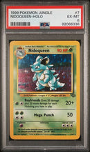 NIDOQUEEN - HOLO - JUNGLE - PSA 6 POKEMON Single