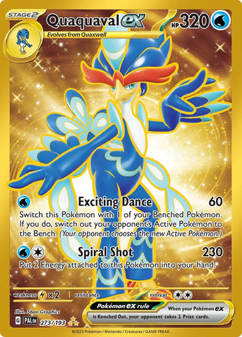 Image for Quaquaval ex (273/193) (SV02: Paldea Evolved) - Pokemon
