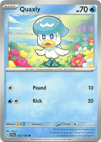 Image for Quaxly (052/198) (SV01: Scarlet & Violet Base Set) - Pokemon