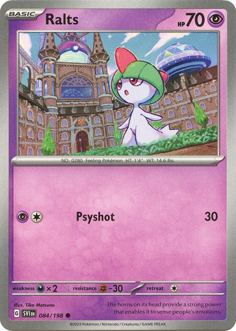 Image for Ralts (084/198) (SV01: Scarlet & Violet Base Set) - Pokemon