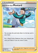 Image for Rapid Strike Style Mustard (132/163) (SWSH05: Battle Styles) - Pokemon