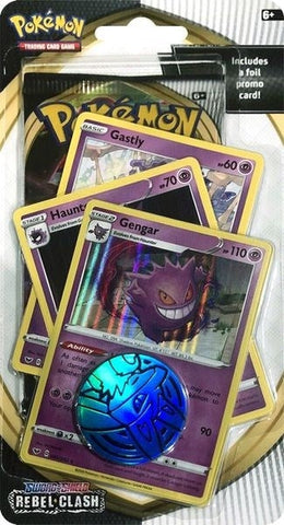 Image for Rebel Clash Premium Checklane Blister [Gengar] - Pokemon
