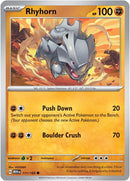Image for Rhyhorn (111/165) (SV: Scarlet & Violet 151) - Pokemon