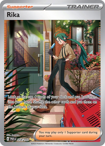 Image for Rika (258/182) (SV04: Paradox Rift) - Pokemon