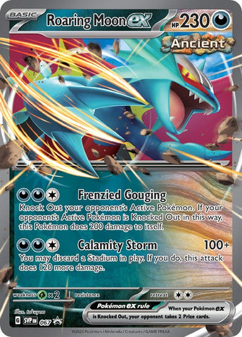 Image for Roaring Moon ex - 067 (067) (SV: Scarlet & Violet Promo Cards) - Pokemon