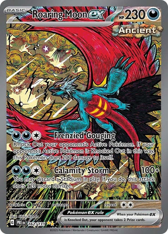 Image for Roaring Moon ex (162/131) (SV: Prismatic Evolutions) - Pokemon
