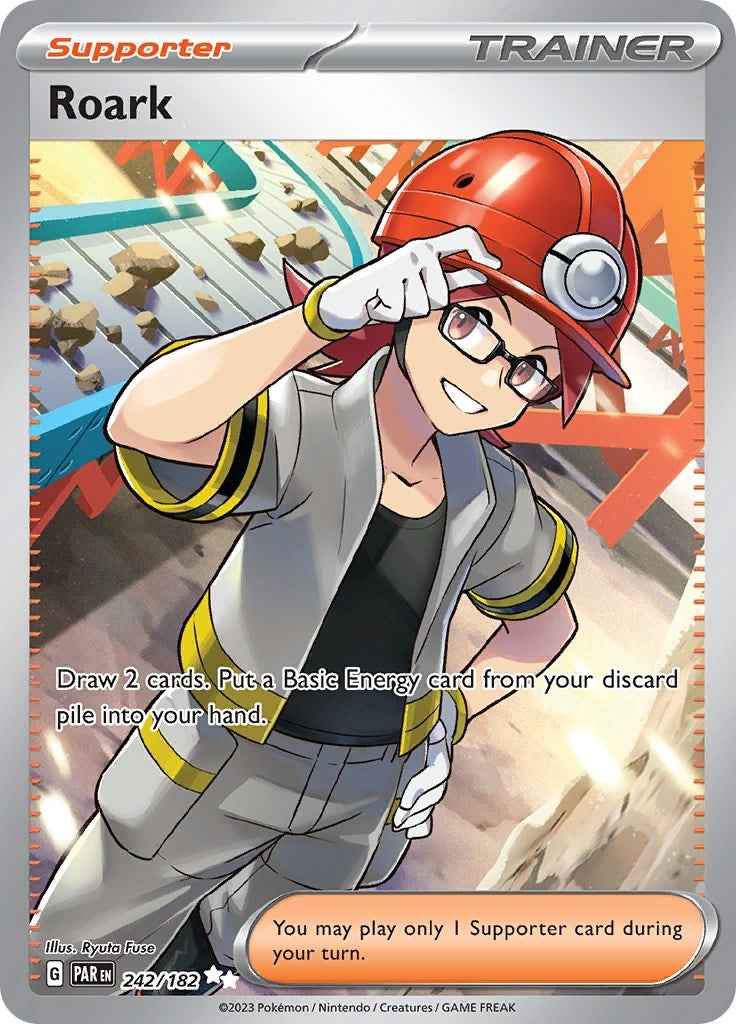 Image for Roark (242/182) (SV04: Paradox Rift) - Pokemon