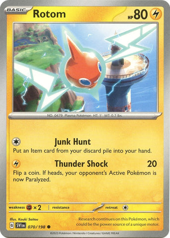 Image for Rotom (070/198) (SV01: Scarlet & Violet Base Set) - Pokemon