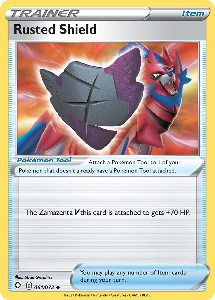 Image for Rusted Shield (061/072) (Shining Fates) - Pokemon