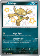 Image for Sableye (184/091) (SV: Paldean Fates) - Pokemon