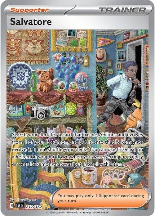 Image for Salvatore (212/162) (SV05: Temporal Forces) - Pokemon