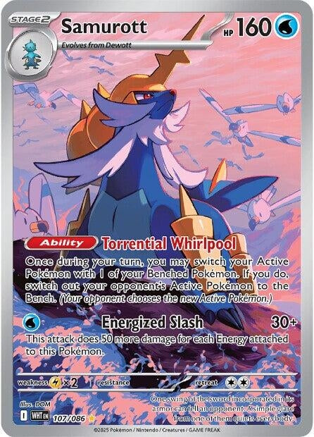 Image for Samurott (107/086) (SV: White Flare) - Pokemon