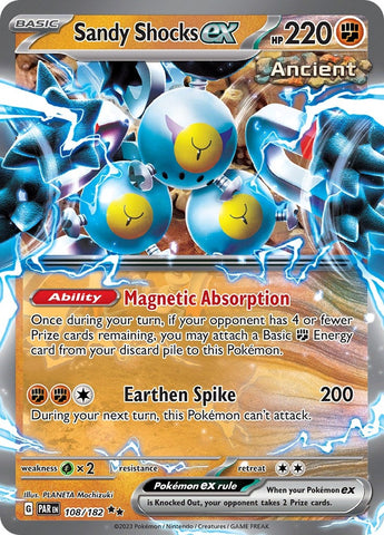 Image for Sandy Shocks ex (108/182) (SV04: Paradox Rift) - Pokemon