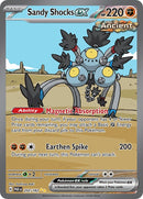 Image for Sandy Shocks ex (250/182) (SV04: Paradox Rift) - Pokemon